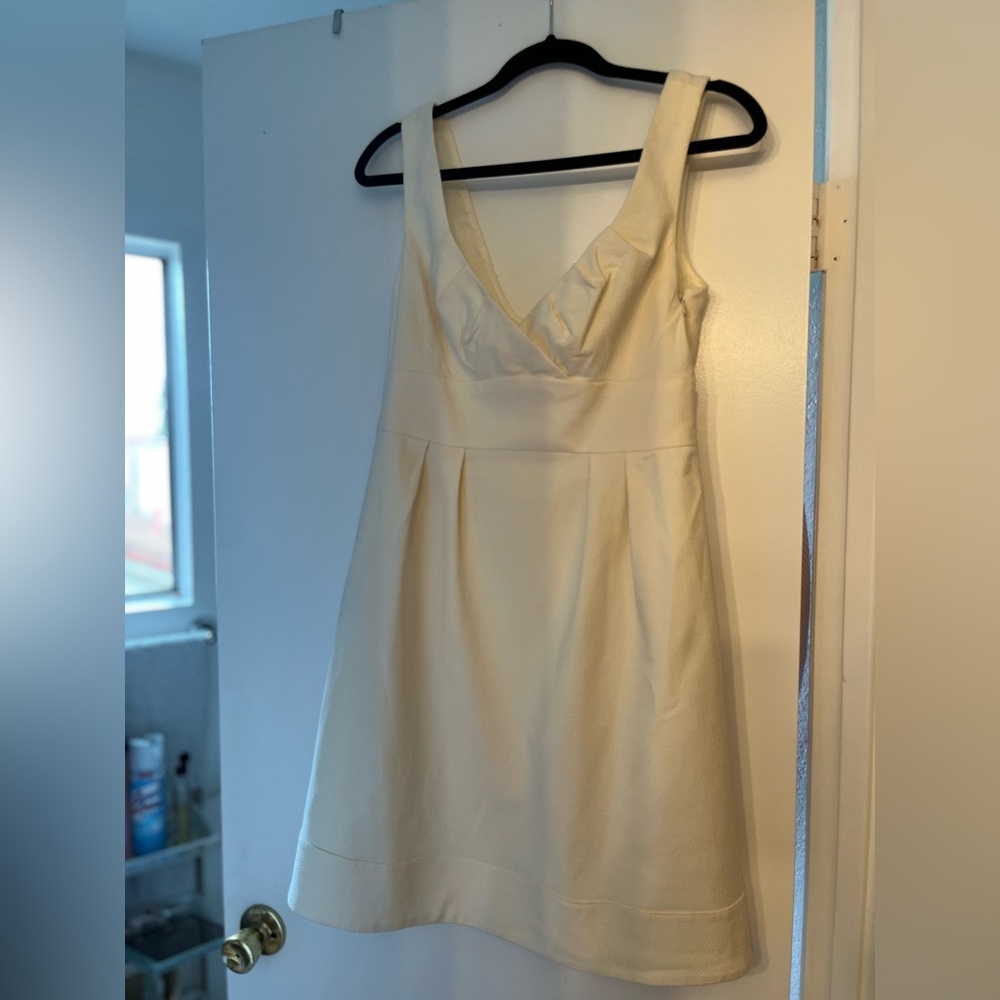 Nanette Lepore cream dress
